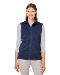 Ladies' Dropline Sweater Fleece Vest
